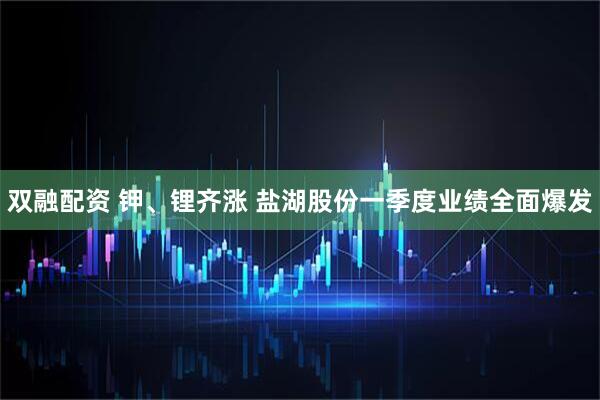 双融配资 钾、锂齐涨 盐湖股份一季度业绩全面爆发